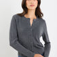 Autograph Cashmere Crewneck Cardigan