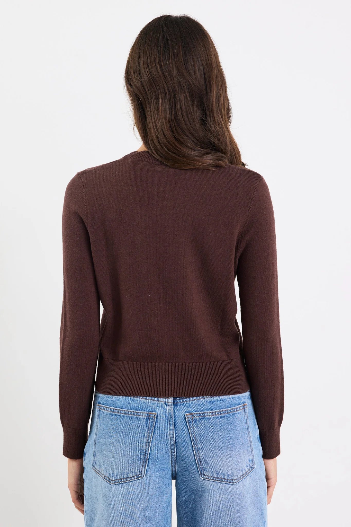 Autograph Cashmere Crewneck Cardigan