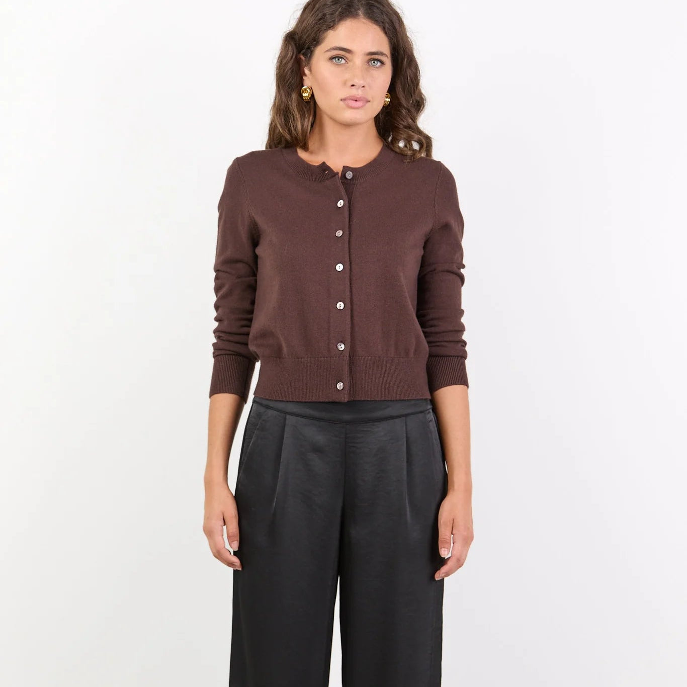 Grandeur Satin Wide Leg Pants