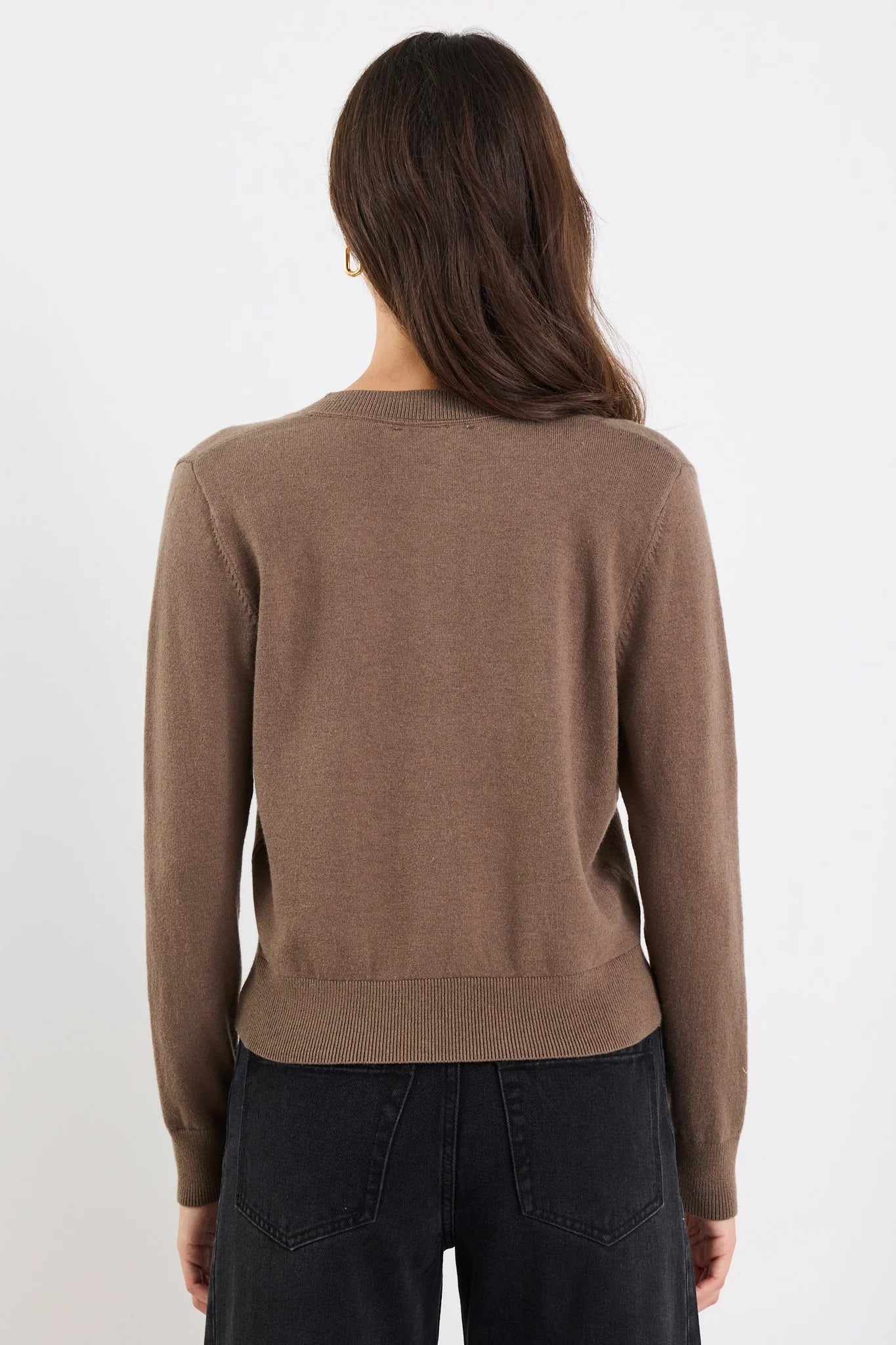 Autograph Cashmere Crewneck Cardigan