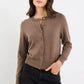Autograph Cashmere Crewneck Cardigan