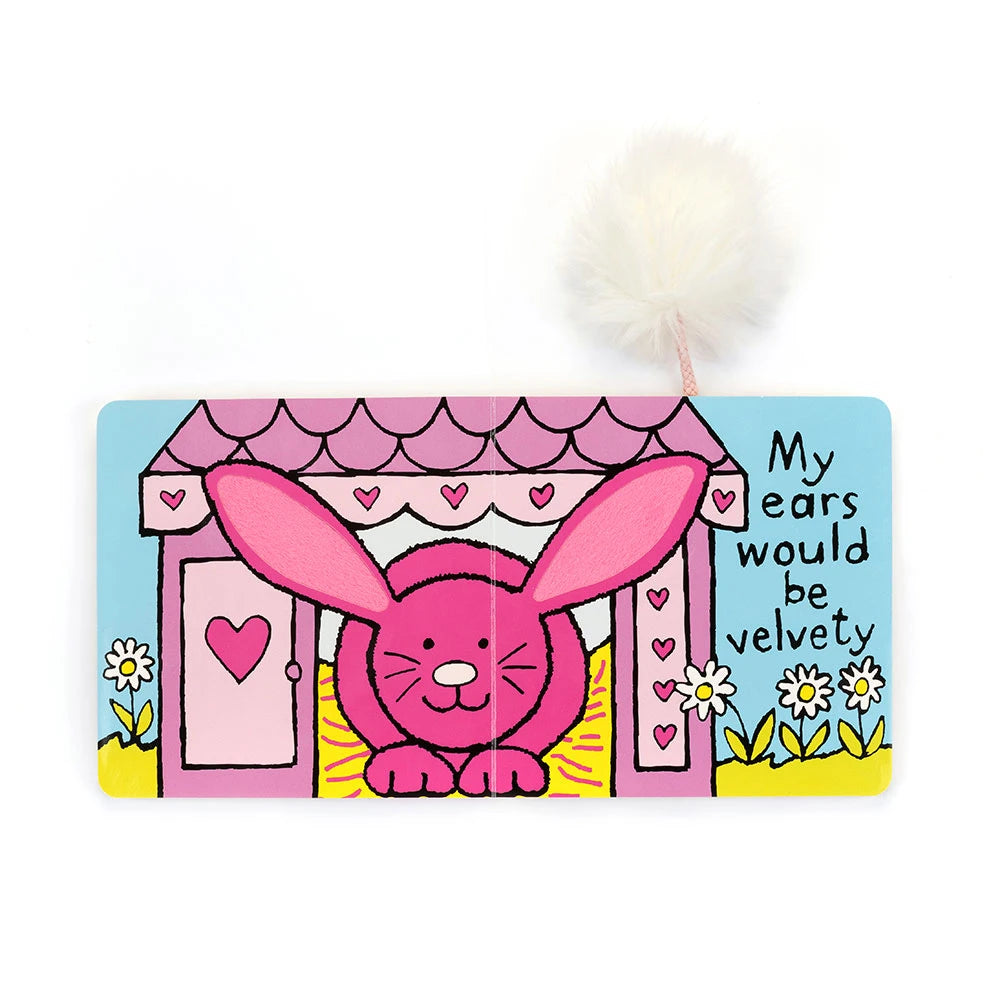 If I Were A Rabbit Board Book - Pink