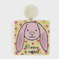 If I Were A Rabbit Board Book - Pink