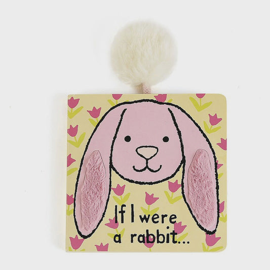 If I Were A Rabbit Board Book - Pink