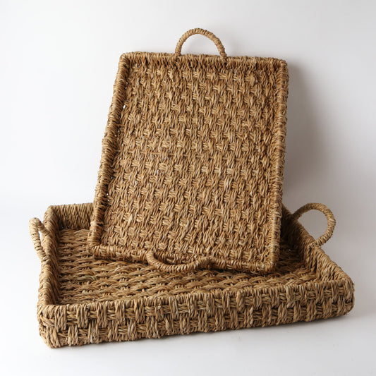 Seagrass Rectangular Tray