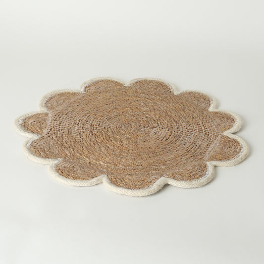 Seagrass/Jute Daisy Placemat
