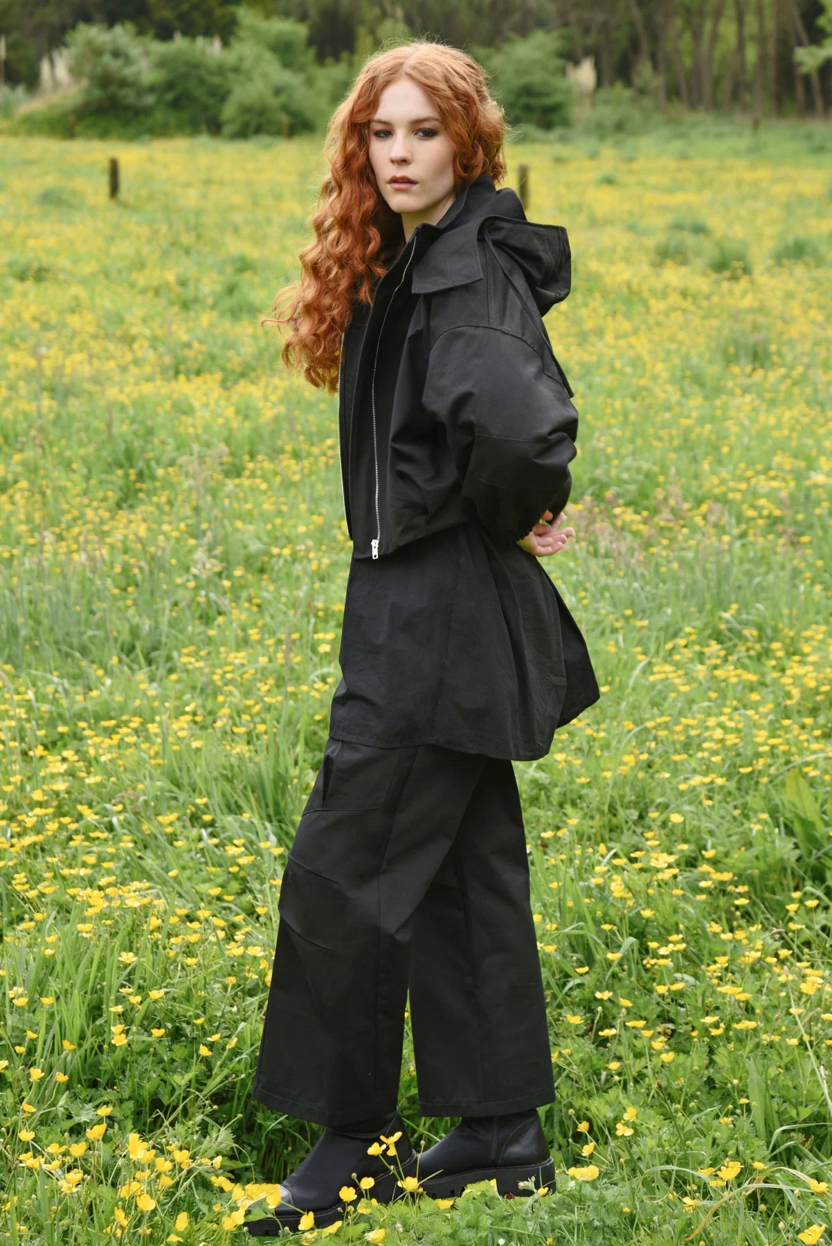 FOUND OBJECTS PANTS - BLACK