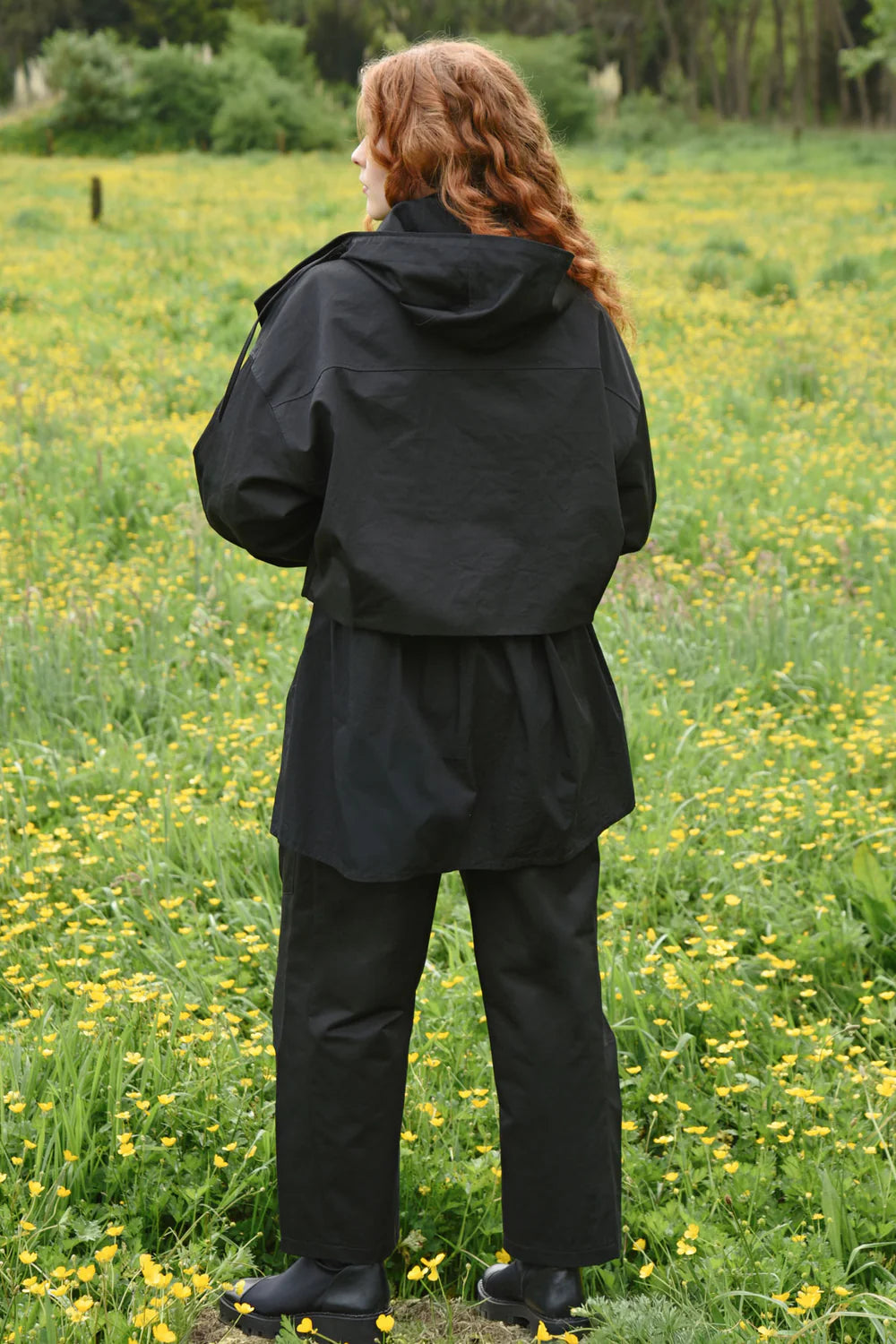 FOUND OBJECTS PANTS - BLACK
