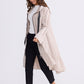 Hyacinth Raincoat - Taupe with Black