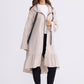 Hyacinth Raincoat - Taupe with Black