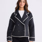 Briony Jacket - Black & White