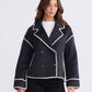 Briony Jacket - Black & White