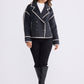 Briony Jacket - Black & White