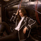 Briony Jacket - Black & White