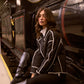 Briony Jacket - Black & White