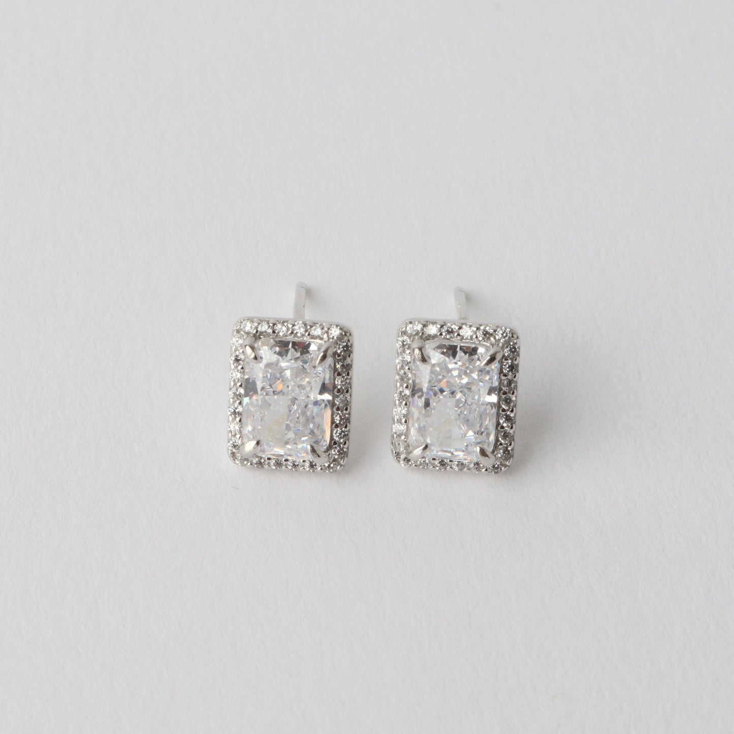 Alice Cubic Zirconia Earrings 925 Silver