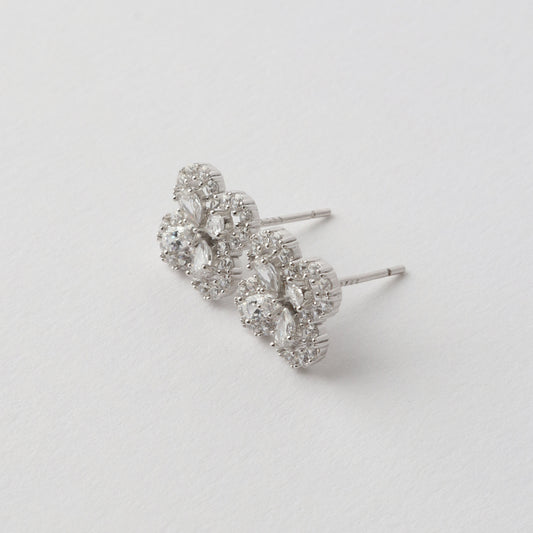Adiran Cubic Zirconia Earrings 925 Silver