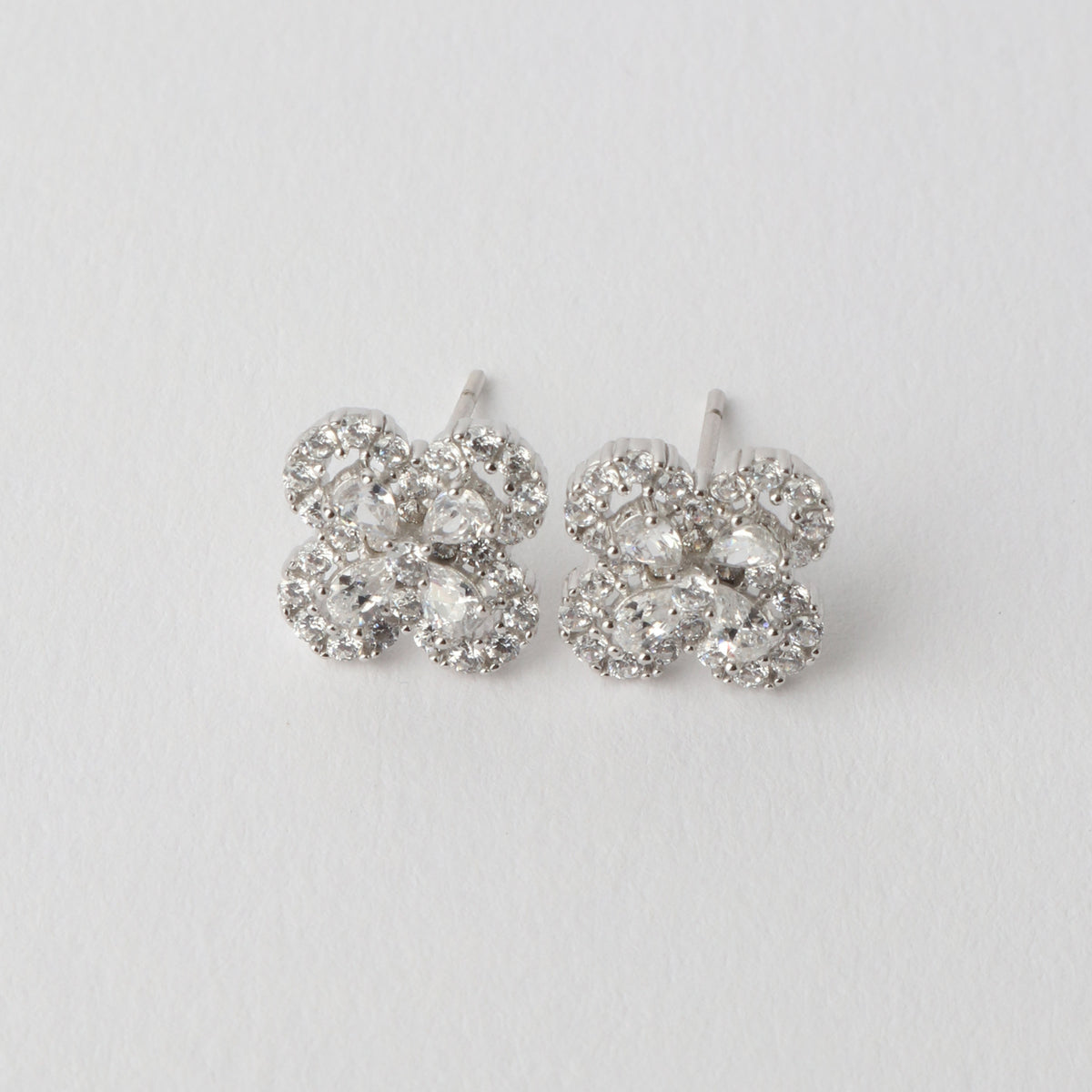 Adiran Cubic Zirconia Earrings 925 Silver