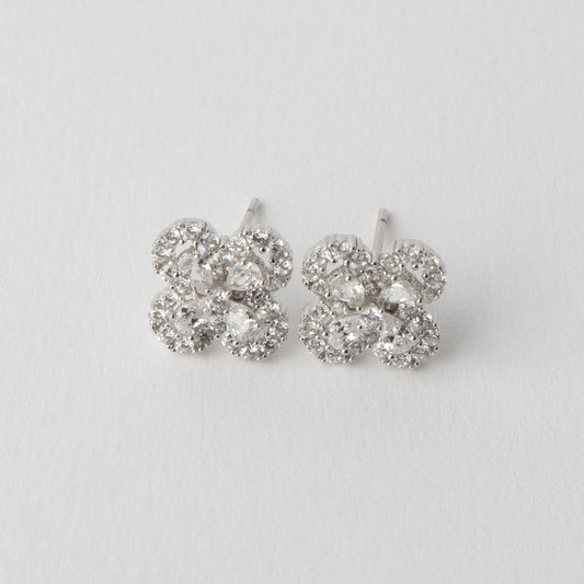 Adiran Cubic Zirconia Earrings 925 Silver
