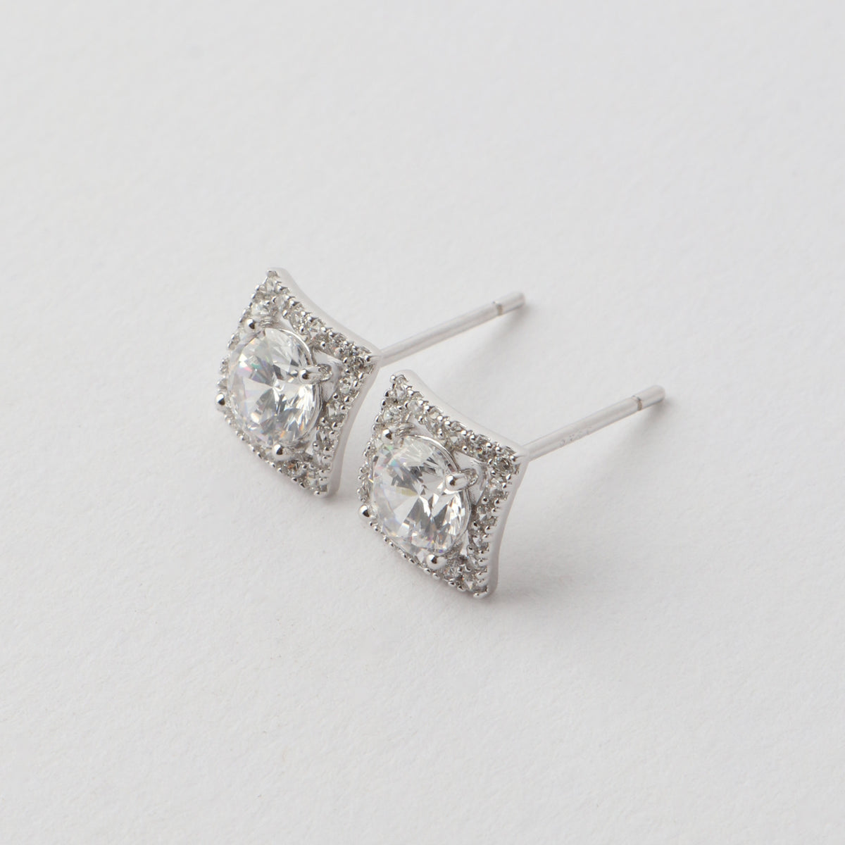 Adeline Cubic Zirconia Earrings 925 Silver