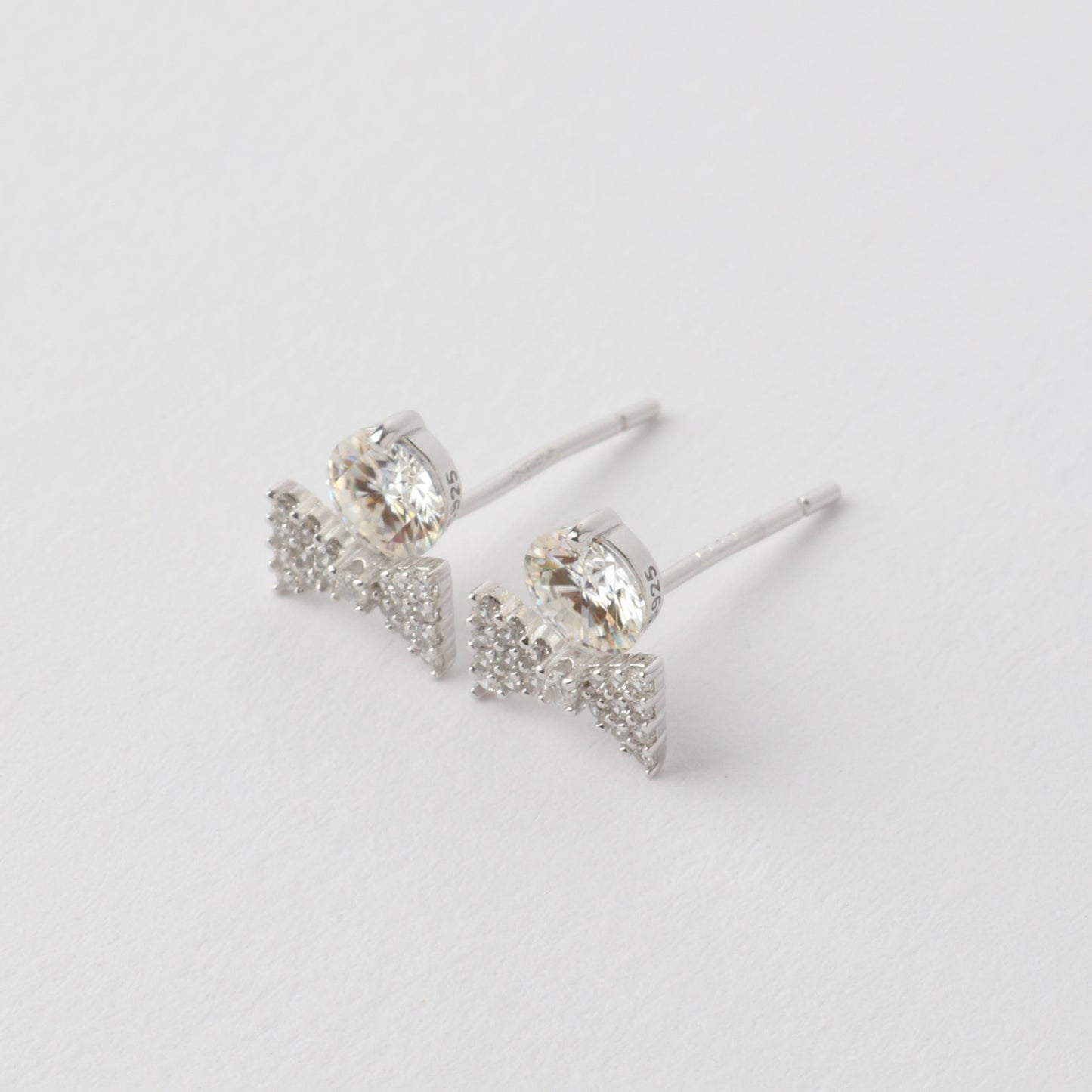 Ada Cubic Zirconia Earrings 925 Silver