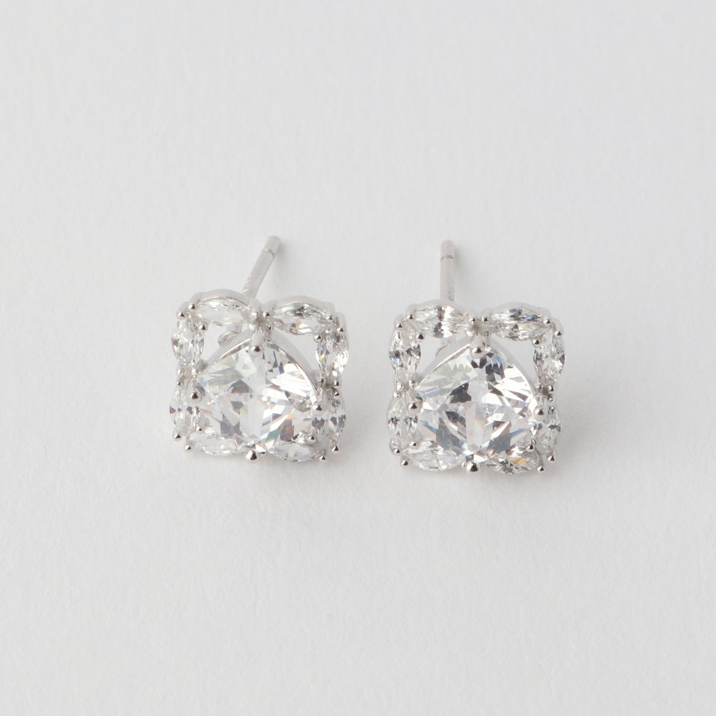Ava Cubic Zirconia Earrings 925 Silver
