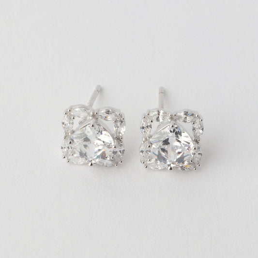 Ava Cubic Zirconia Earrings 925 Silver