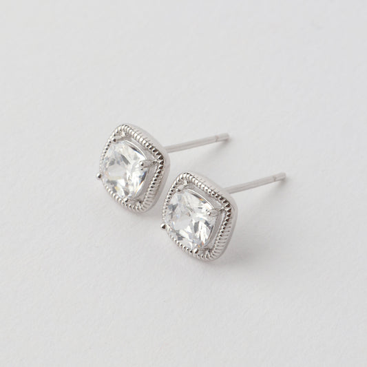 Brooke Cubic Zirconia Earrings 925 Silver
