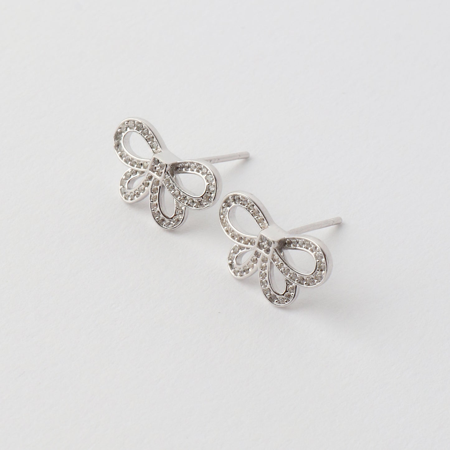 Beatrice Cubic Zirconia Earrings 925 Silver