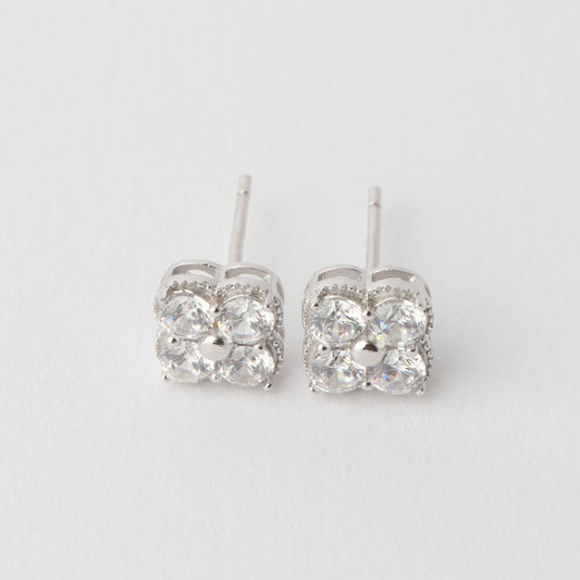 Brianna Cubic Zirconia Earrings 925 Silver