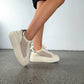 BIBI - White with Ivory Mesh