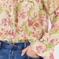 Bohemian Frill Front Blouse
