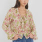 Bohemian Frill Front Blouse