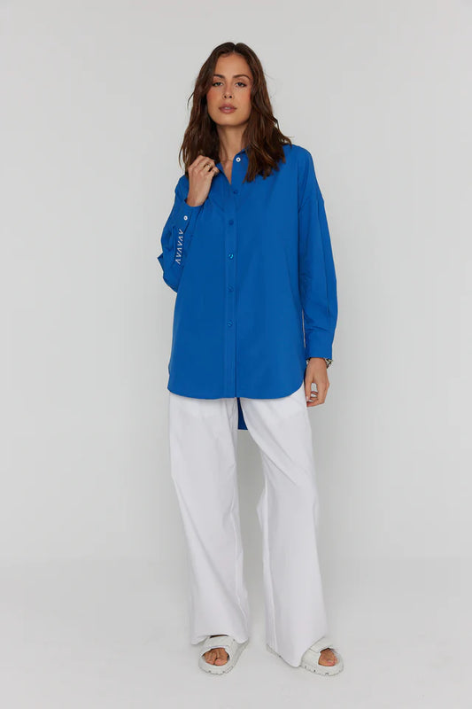 Burdock Shirt Electric Blue