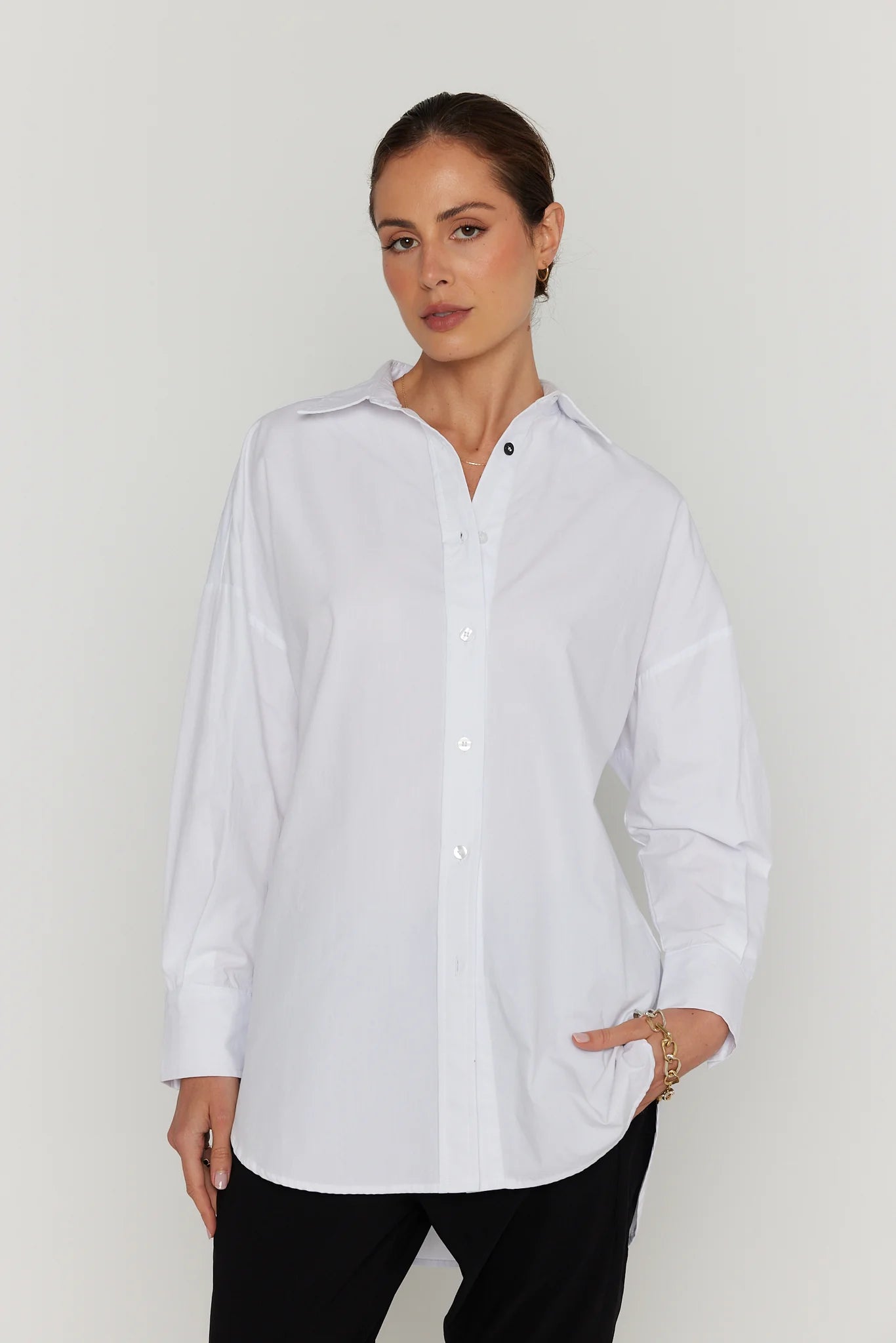 Burdock Shirt White