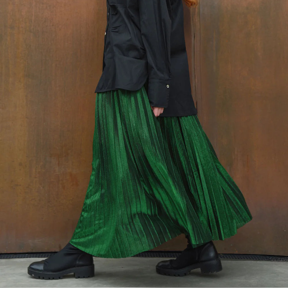 FOREVER LONG SKIRT - Green