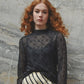 DON'T GET MESHY TOP - BLACK