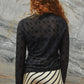 DON'T GET MESHY TOP - BLACK