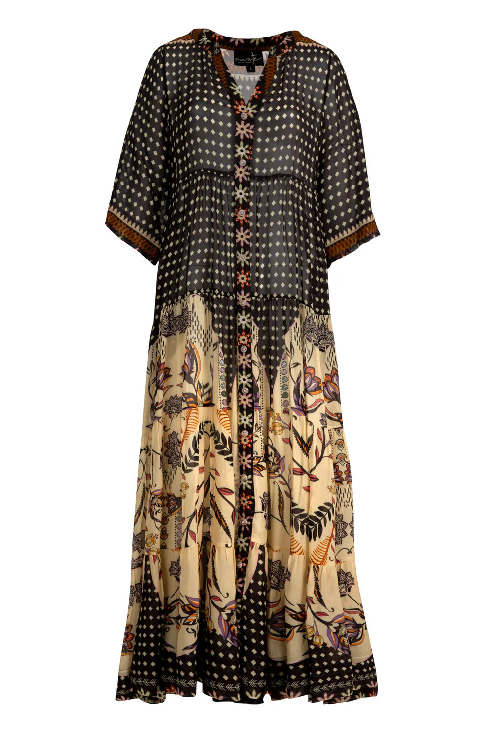 HIGH AND RISING Dress - Border Spot