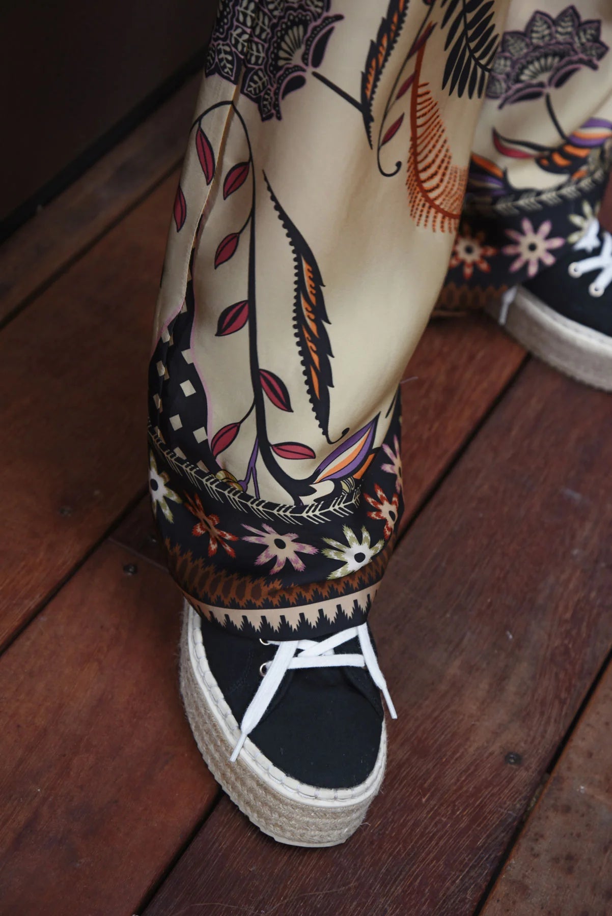 STRETCH A LEG Pant - Border Spot