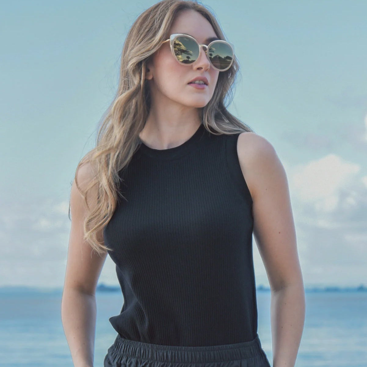 I CALL RIBS Singlet - Black