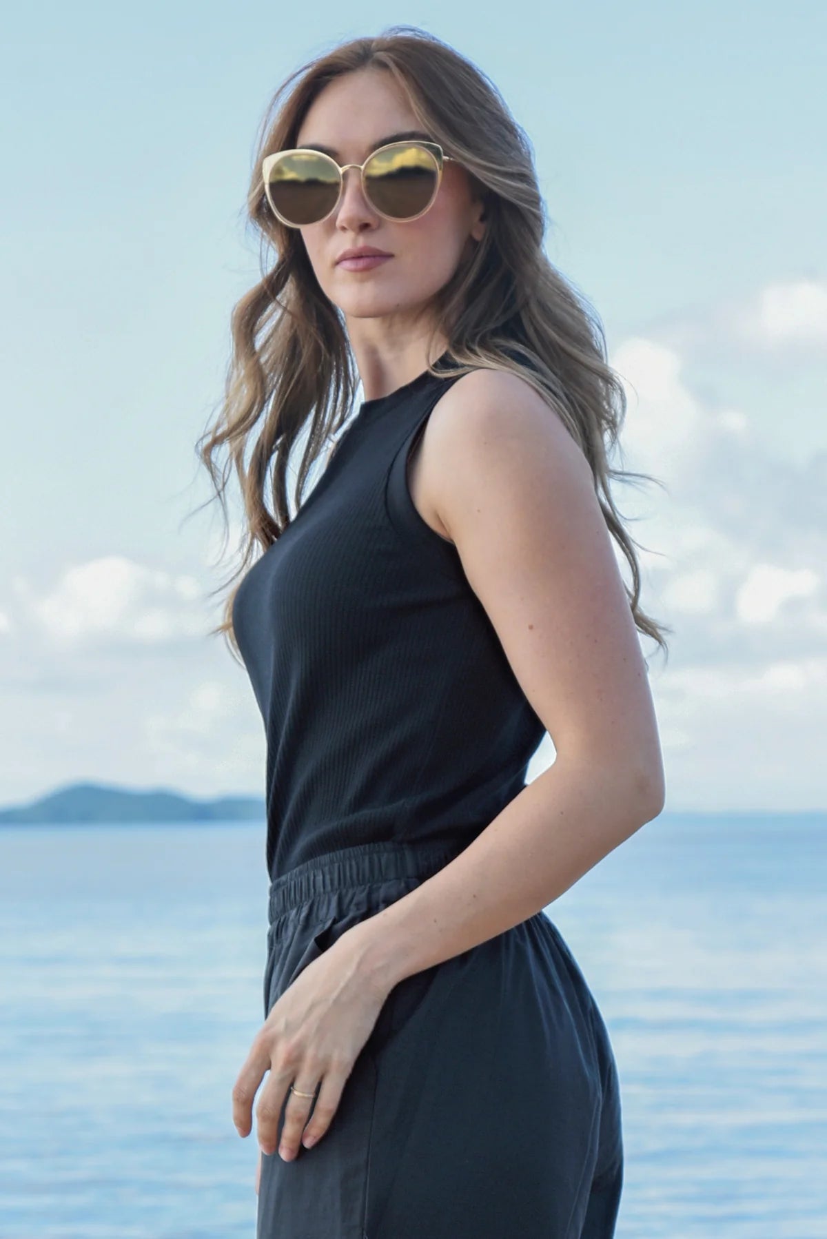 I CALL RIBS Singlet - Black