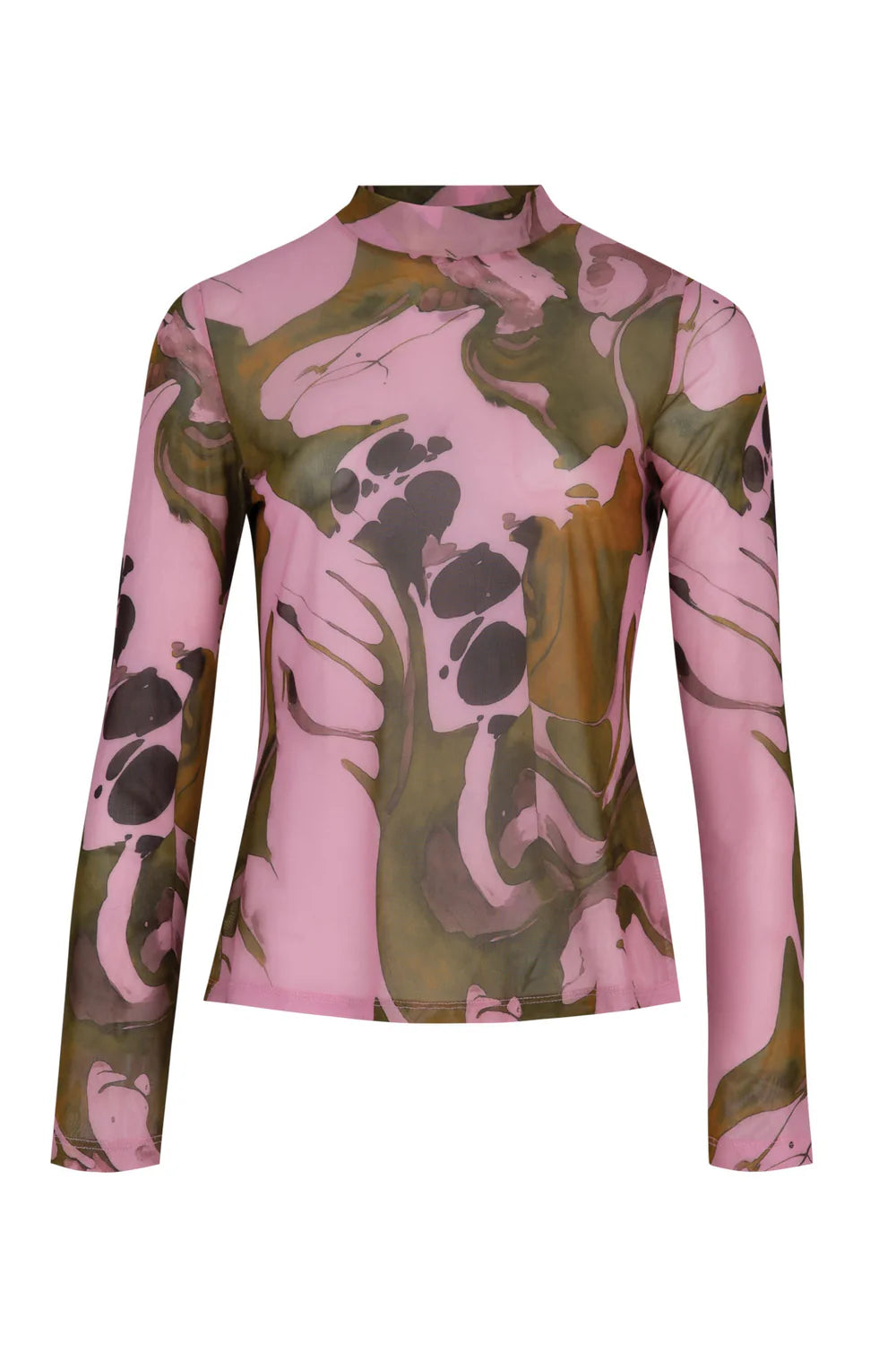 DON'T GET MESHY TOP - FIRST BLUSH