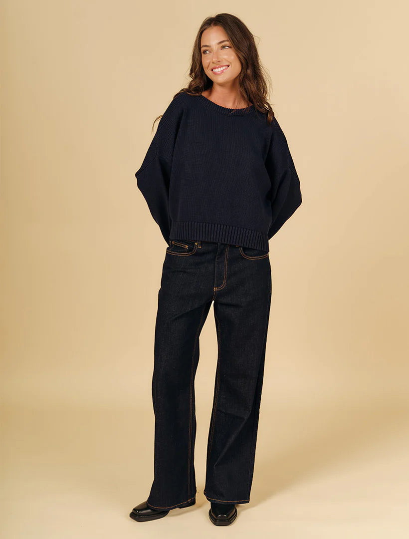 Carla Cotton Crew Jumper