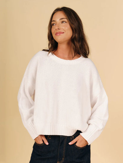 Carla Cotton Crew Jumper