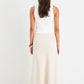 Lagos Natural Linen Blend Bias Maxi Skirt