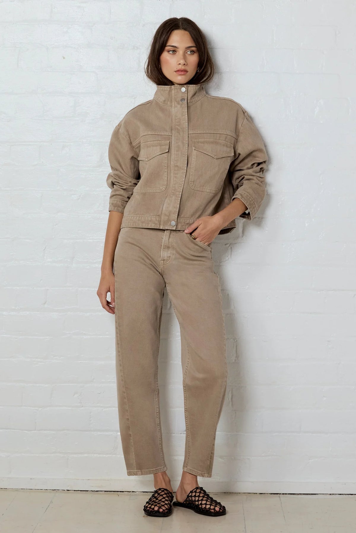 Idolise Soft Barrel Jeans