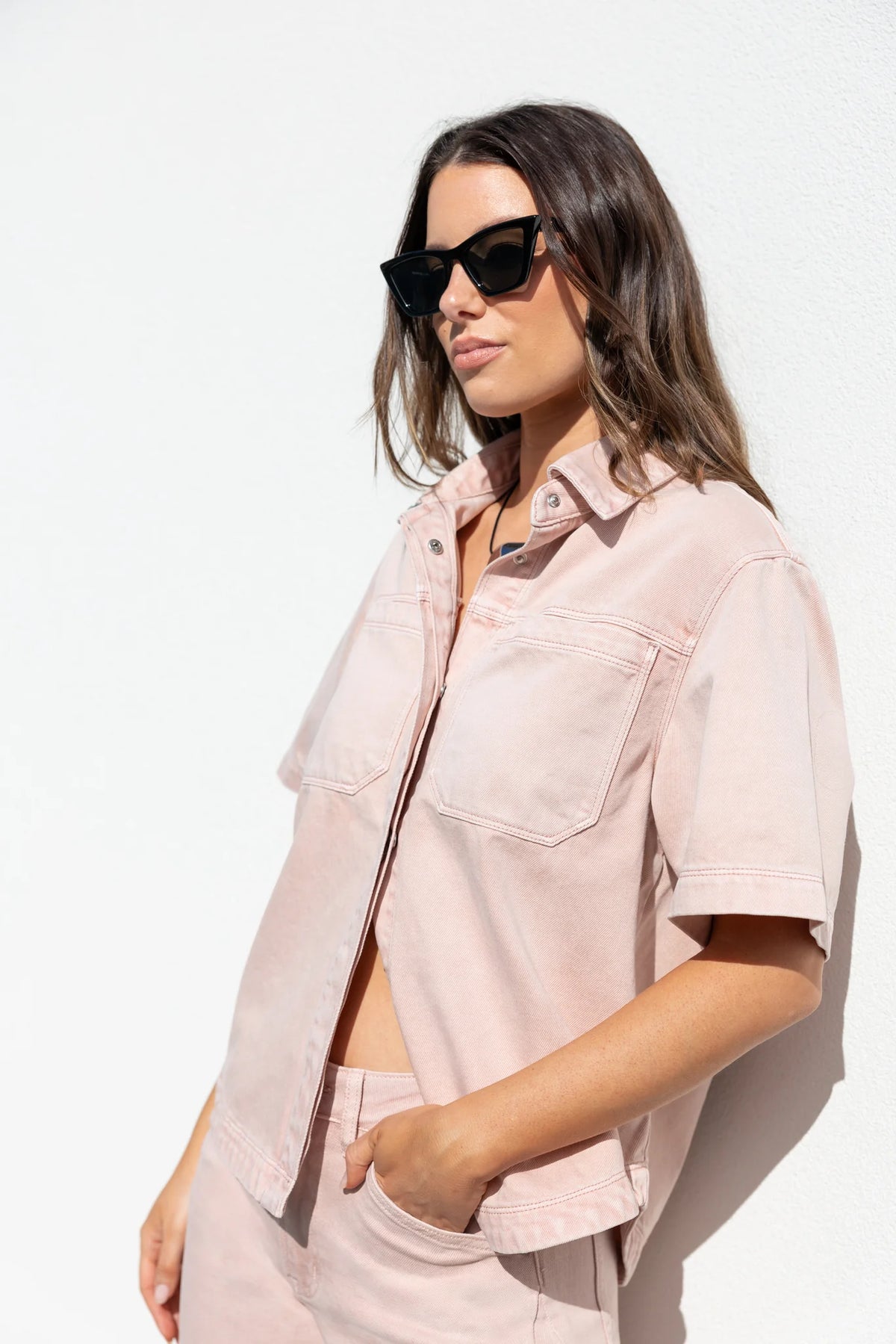 Crucial Short Sleeve Shacket