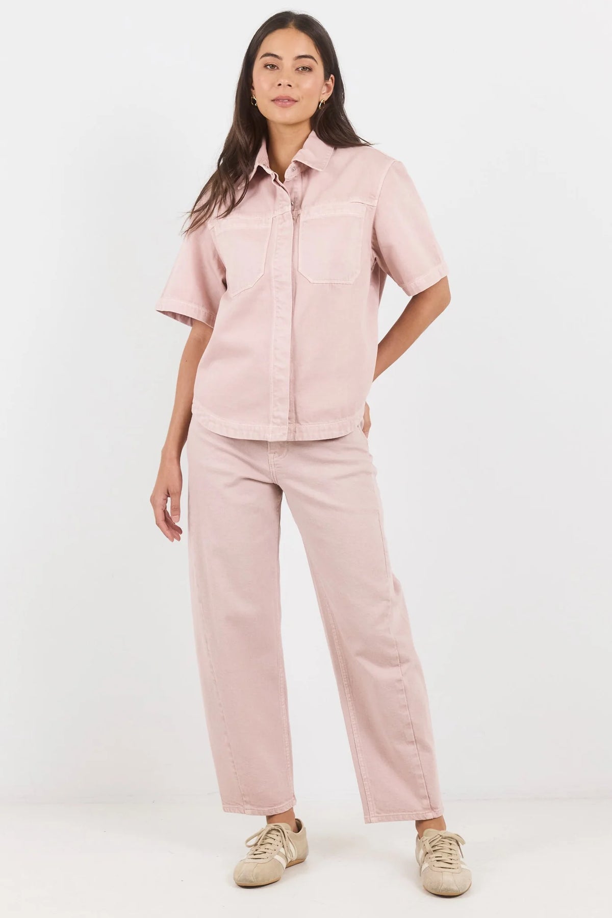 Crucial Short Sleeve Shacket