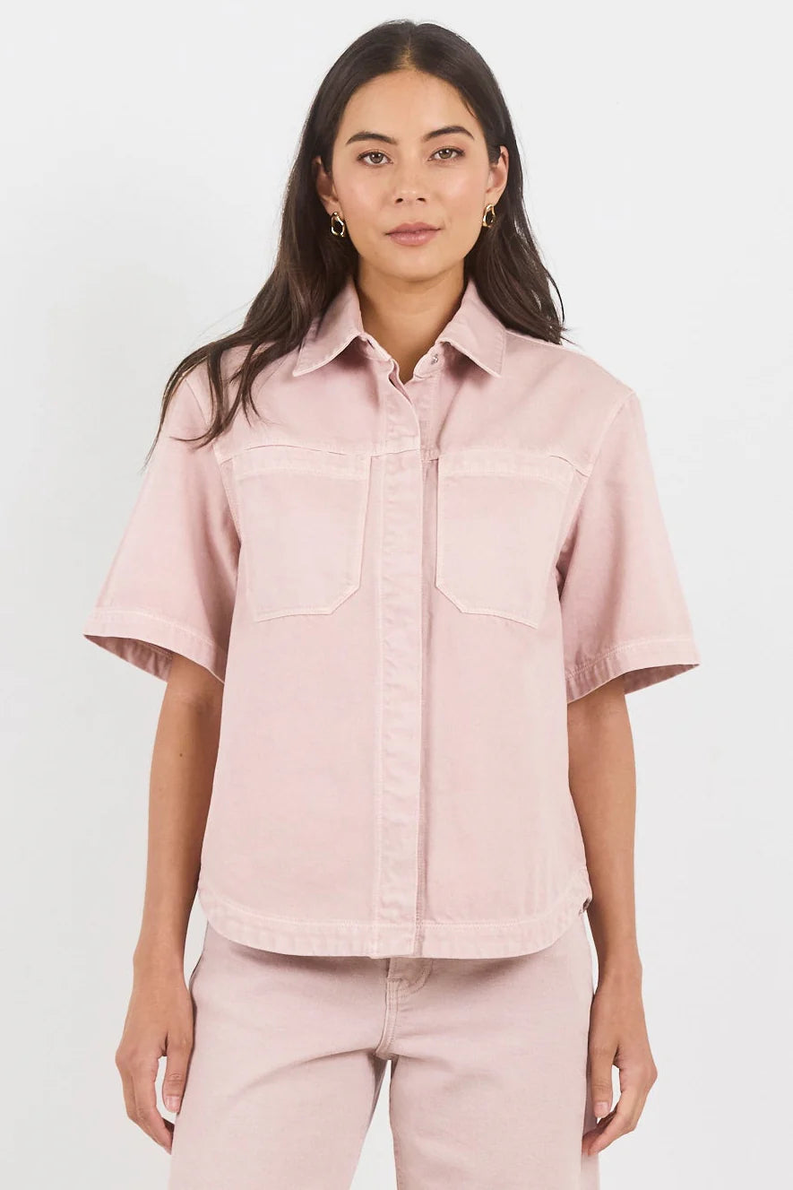 Crucial Short Sleeve Shacket